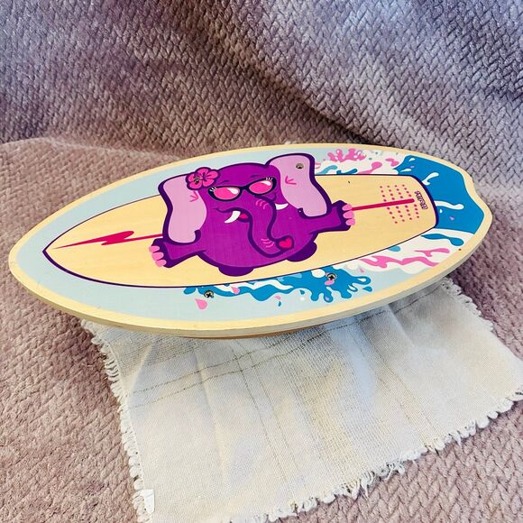 WALIKI Wood Balance Surf Board | Ages 3-8 | Toddlers and Kids | - Picture 2 of 6